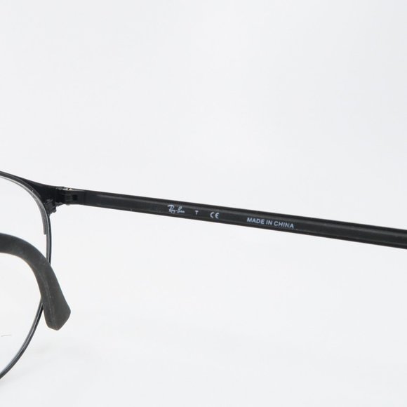 RAY-BAN RB 6375 2944 Unisex Men's Round Black - Picture 4 of 6